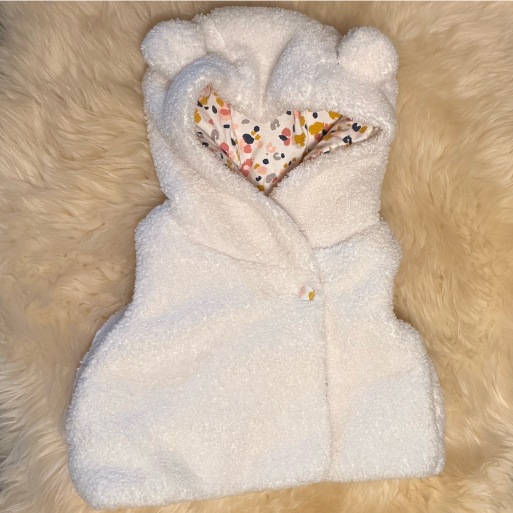 Catherine‎ Malandrino Sherpa Bear Vest
